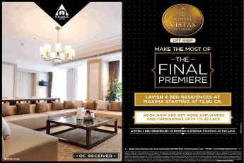 Book now & get home appliances & furnishing upto Rs. 15.20 Lacs at K Raheja Vistas in Pune